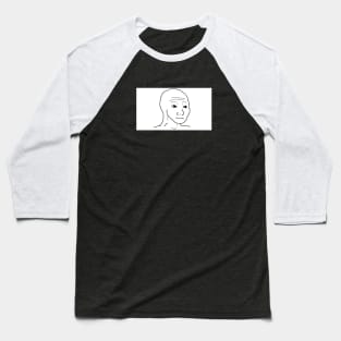 Wojak Meme Baseball T-Shirt